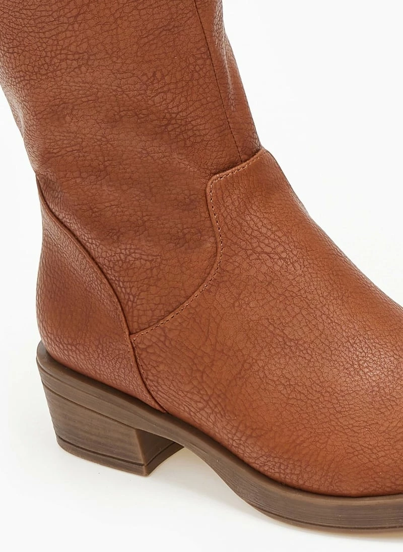 Εξοδος 🔥 The Fashion Project Μπότες φλατ σε στρογγυλή γραμμή - Ταμπά 😍 5 Εξοδος 🔥 The Fashion Project Μπότες φλατ σε στρογγυλή γραμμή - Ταμπά 😍 - Image 3