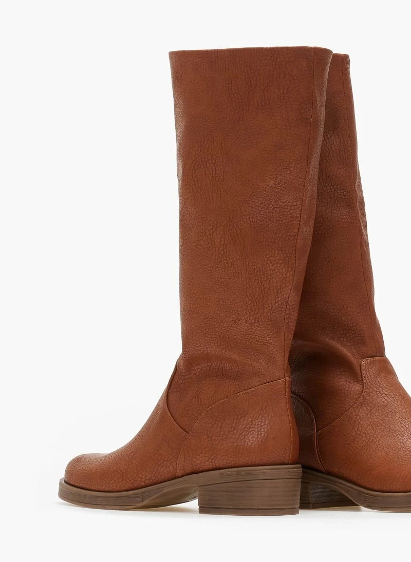 Εξοδος 🔥 The Fashion Project Μπότες φλατ σε στρογγυλή γραμμή - Ταμπά 😍 6 Εξοδος 🔥 The Fashion Project Μπότες φλατ σε στρογγυλή γραμμή - Ταμπά 😍 - Image 4