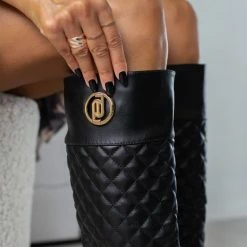 Εξοδος 🛒 The Fashion Project Μπότες ιππασίας καπιτονέ - Μαύρο 🛒 12 Εξοδος 🛒 The Fashion Project Μπότες ιππασίας καπιτονέ - Μαύρο 🛒 -Sneakers Κατάστημα mpotes ippasias kapitone 106664 5efy