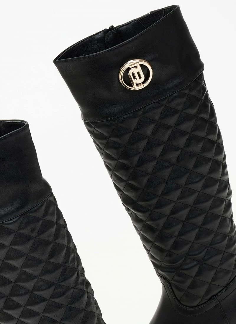 Εξοδος 🛒 The Fashion Project Μπότες ιππασίας καπιτονέ - Μαύρο 🛒 5 Εξοδος 🛒 The Fashion Project Μπότες ιππασίας καπιτονέ - Μαύρο 🛒 - Image 3