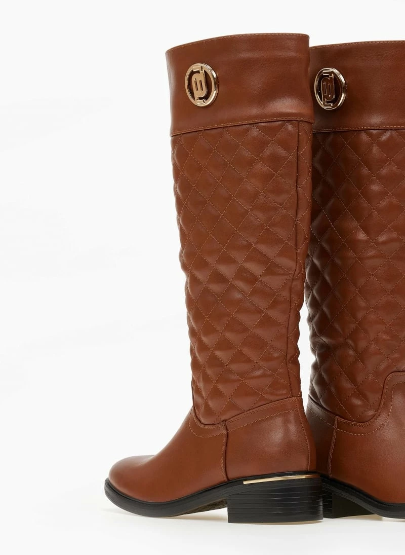 Εξοδος ⌛ The Fashion Project Μπότες ιππασίας καπιτονέ - Ταμπά 😀 8 Εξοδος ⌛ The Fashion Project Μπότες ιππασίας καπιτονέ - Ταμπά 😀 - Image 6