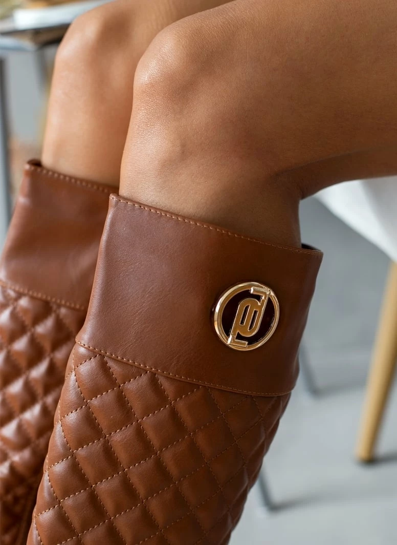 Εξοδος ⌛ The Fashion Project Μπότες ιππασίας καπιτονέ - Ταμπά 😀 9 Εξοδος ⌛ The Fashion Project Μπότες ιππασίας καπιτονέ - Ταμπά 😀 - Image 7