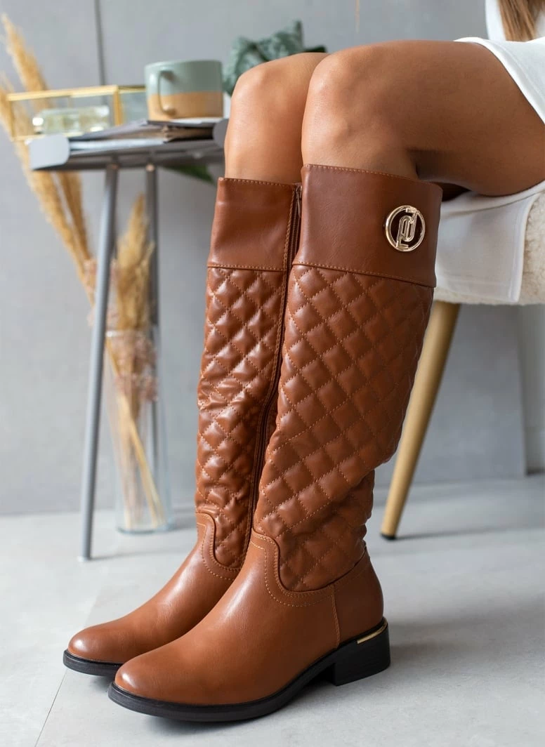 Εξοδος ⌛ The Fashion Project Μπότες ιππασίας καπιτονέ - Ταμπά 😀 3 Εξοδος ⌛ The Fashion Project Μπότες ιππασίας καπιτονέ - Ταμπά 😀