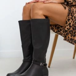 Συμφωνίες ✨ The Fashion Project Μπότες ιππασίας με διακοσμητικό - Μαύρο 🧨 13 Συμφωνίες ✨ The Fashion Project Μπότες ιππασίας με διακοσμητικό - Μαύρο 🧨 -Sneakers Κατάστημα mpotes ippasias me diakosmitiko 108725 2djl