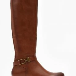 Αγορά 🔔 The Fashion Project Μπότες ιππασίας με διακοσμητικό - Ταμπά 🧨