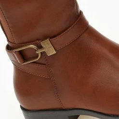 Αγορά 🔔 The Fashion Project Μπότες ιππασίας με διακοσμητικό - Ταμπά 🧨 -Sneakers Κατάστημα mpotes ippasias me diakosmitiko 108726 lu0j