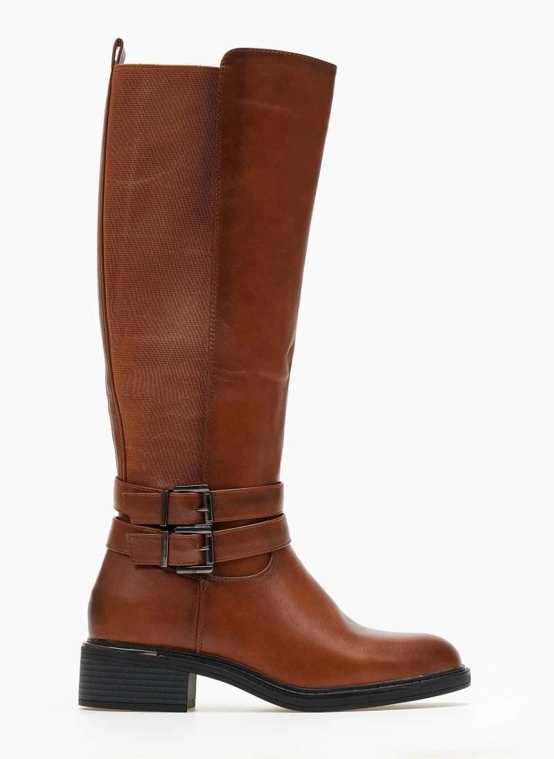 ΧΟΝΔΡΙΚΟ ΕΜΠΟΡΙΟ ✨ The Fashion Project Μπότες ιππασίας με διπλό ζωνάκι - Ταμπά 🤩 3 ΧΟΝΔΡΙΚΟ ΕΜΠΟΡΙΟ ✨ The Fashion Project Μπότες ιππασίας με διπλό ζωνάκι - Ταμπά 🤩