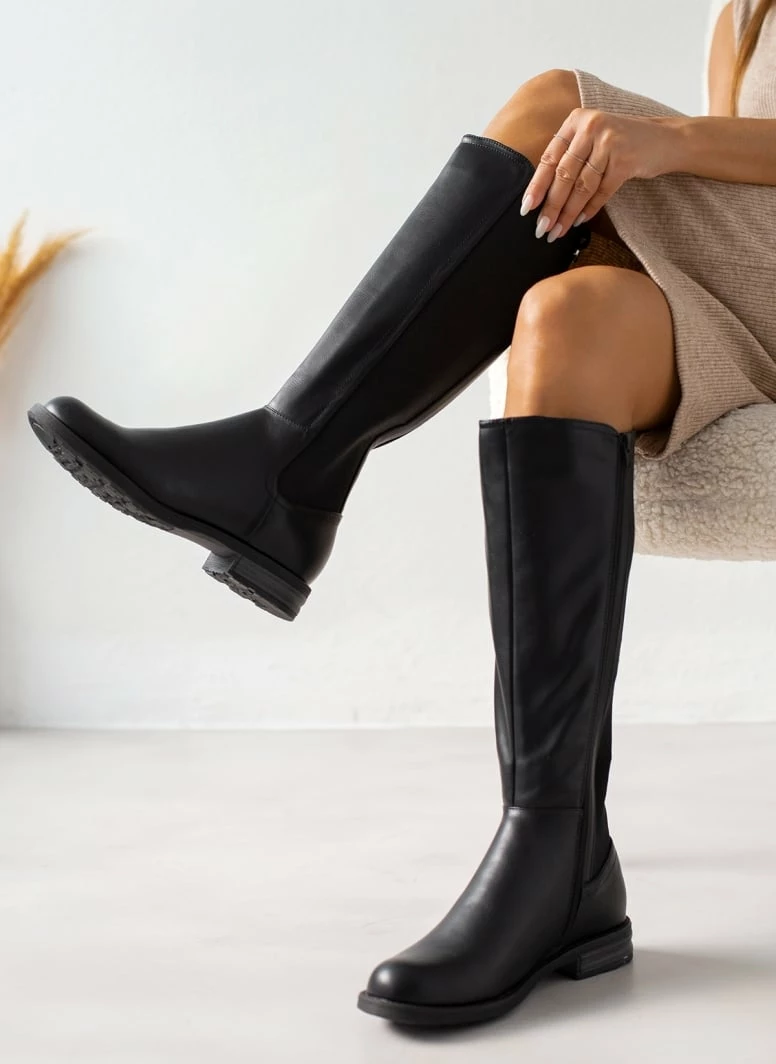 Το φθηνότερο 😉 The Fashion Project Μπότες ιππασίας με λάστιχο - Μαύρο ✨ 9 Το φθηνότερο 😉 The Fashion Project Μπότες ιππασίας με λάστιχο - Μαύρο ✨ - Image 7