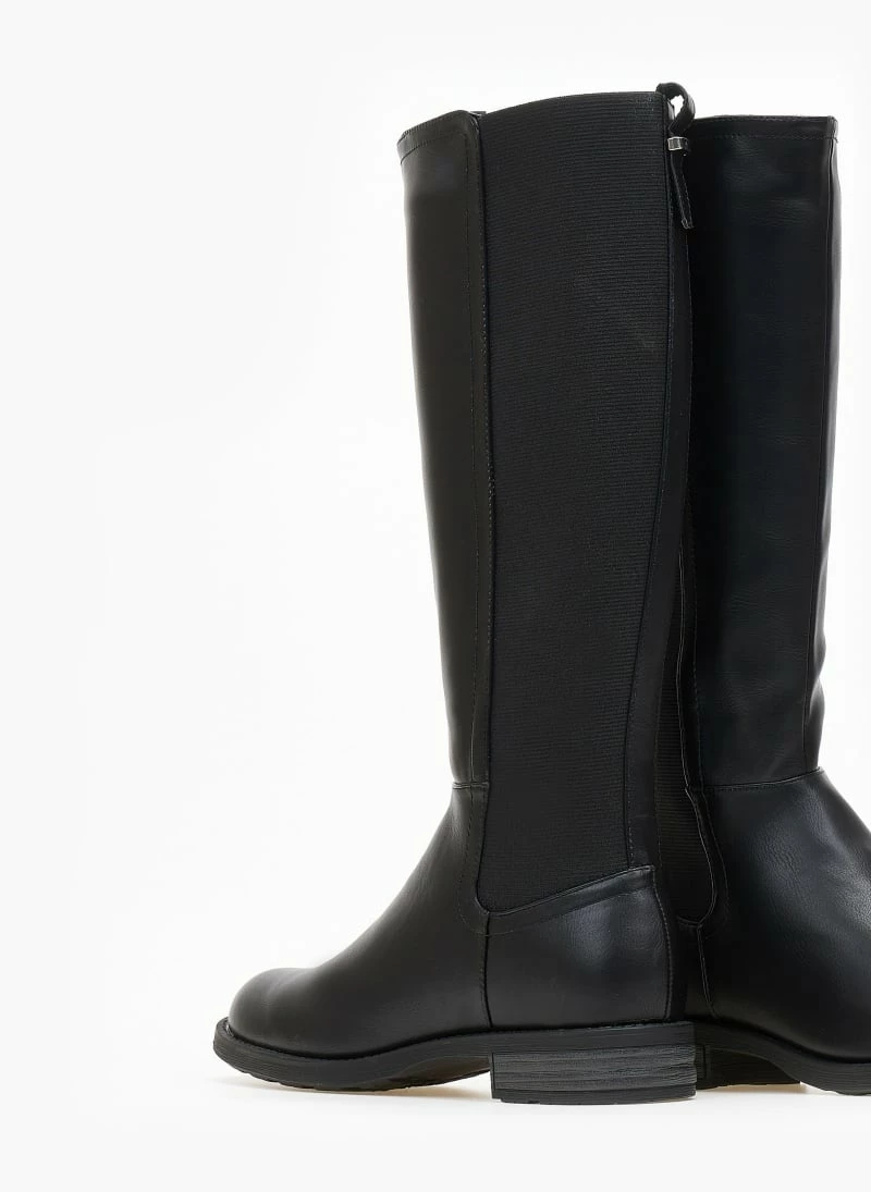Το φθηνότερο 😉 The Fashion Project Μπότες ιππασίας με λάστιχο - Μαύρο ✨ 7 Το φθηνότερο 😉 The Fashion Project Μπότες ιππασίας με λάστιχο - Μαύρο ✨ - Image 5