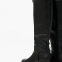 Φτηνός ✔️ The Fashion Project Μπότες ιππασίας με μέταλλο στο τακούνι - Μαύρο 🧨 -Sneakers Κατάστημα mpotes ippasias me metallo sto takouni 106667 7cjs