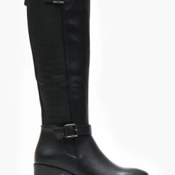 ΧΟΝΔΡΙΚΟ ΕΜΠΟΡΙΟ 💯 The Fashion Project Μπότες ιππασίας με ζωνάκι - Μαύρο 👏 -Sneakers Κατάστημα mpotes ippasias me zwnaki 108721 9db8