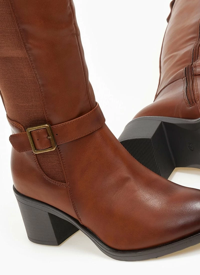 Flash Sale 🎁 The Fashion Project Μπότες ιππασίας με ζωνάκι - Ταμπά 🔔 5 Flash Sale 🎁 The Fashion Project Μπότες ιππασίας με ζωνάκι - Ταμπά 🔔 - Image 3