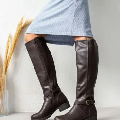 Πολύ καλή προσφορά 🔔 The Fashion Project Μπότες ιππασίας με ζωνάκι - Καφέ ⌛ 15 Πολύ καλή προσφορά 🔔 The Fashion Project Μπότες ιππασίας με ζωνάκι - Καφέ ⌛ -Sneakers Κατάστημα mpotes ippasias me zwnaki 108860 iemc