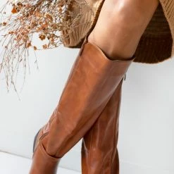 Καλύτερη πώληση ❤️ The Fashion Project Μπότες ιππασίας με ζωνάκι και λάστιχο - Ταμπά 😉 -Sneakers Κατάστημα mpotes ippasias me zwnaki kai lastixo 97549 k0xg