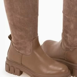 Το φθηνότερο 😀 The Fashion Project Μπότες πάνω από το γόνατο με Chunky σόλα - Πούρο 🤩 13 Το φθηνότερο 😀 The Fashion Project Μπότες πάνω από το γόνατο με Chunky σόλα - Πούρο 🤩 -Sneakers Κατάστημα mpotes isies panw apo to gonato 98367 k477