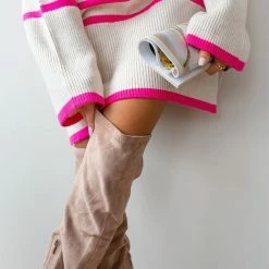 Το φθηνότερο 😀 The Fashion Project Μπότες πάνω από το γόνατο με Chunky σόλα - Πούρο 🤩 19 Το φθηνότερο 😀 The Fashion Project Μπότες πάνω από το γόνατο με Chunky σόλα - Πούρο 🤩 -Sneakers Κατάστημα mpotes isies panw apo to gonato 98367 re0x