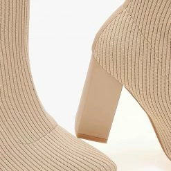 ΧΟΝΔΡΙΚΟ ΕΜΠΟΡΙΟ 🌟 The Fashion Project Μπότες κάλτσα με τακούνι - Μπεζ 🔥 15 ΧΟΝΔΡΙΚΟ ΕΜΠΟΡΙΟ 🌟 The Fashion Project Μπότες κάλτσα με τακούνι - Μπεζ 🔥 -Sneakers Κατάστημα mpotes kaltsa me takouni 107276 d1be