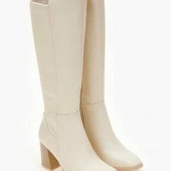 Προώθηση ⭐ The Fashion Project Μπότες με ασύμμετρο τελείωμα - Μπεζ 👍 -Sneakers Κατάστημα mpotes me asummetro teleiwma 105491 8xzz