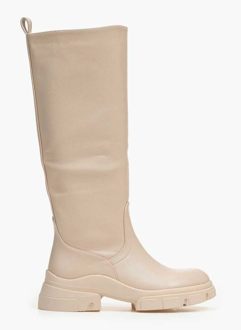 Πολύ καλή προσφορά 😉 The Fashion Project Μπότες Chunky - Μπεζ ✨ 6 Πολύ καλή προσφορά 😉 The Fashion Project Μπότες Chunky - Μπεζ ✨ - Image 4