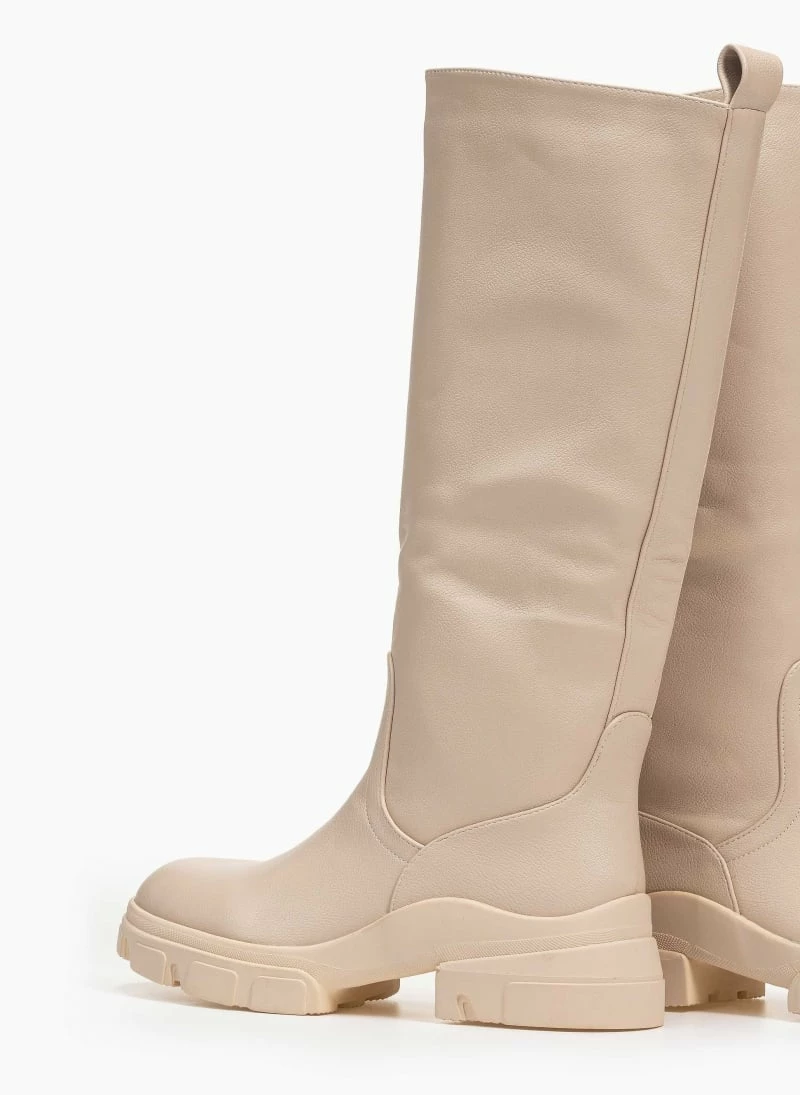 Πολύ καλή προσφορά 😉 The Fashion Project Μπότες Chunky - Μπεζ ✨ 5 Πολύ καλή προσφορά 😉 The Fashion Project Μπότες Chunky - Μπεζ ✨ - Image 3