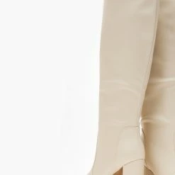 Η καλύτερη συμφωνία 🥰 The Fashion Project Μπότες με εξωτερικές ραφές - Μπεζ 🔥 -Sneakers Κατάστημα mpotes me ekswterikes rafes 108715 091d