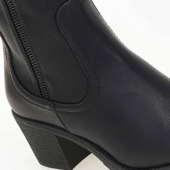 Φτηνός 😉 The Fashion Project Μπότες με εξωτερικό φερμουάρ - Μαύρο 🎉 8 Φτηνός 😉 The Fashion Project Μπότες με εξωτερικό φερμουάρ - Μαύρο 🎉 -Sneakers Κατάστημα mpotes me ekswteriko fermouar 108865 d7kh