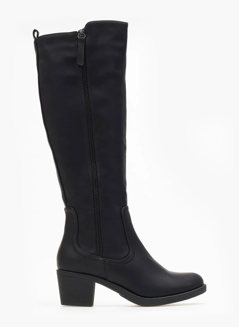 Φτηνός 😉 The Fashion Project Μπότες με εξωτερικό φερμουάρ - Μαύρο 🎉 3 Φτηνός 😉 The Fashion Project Μπότες με εξωτερικό φερμουάρ - Μαύρο 🎉