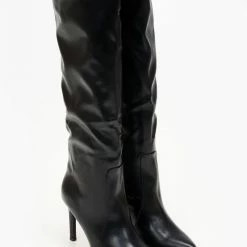 Πολύ καλή προσφορά 🎉 The Fashion Project Μπότες μυτερές με λεπτό τακούνι - Μαύρο 😉 14 Πολύ καλή προσφορά 🎉 The Fashion Project Μπότες μυτερές με λεπτό τακούνι - Μαύρο 😉 -Sneakers Κατάστημα mpotes muteres me lepto takouni 106157 x2ln