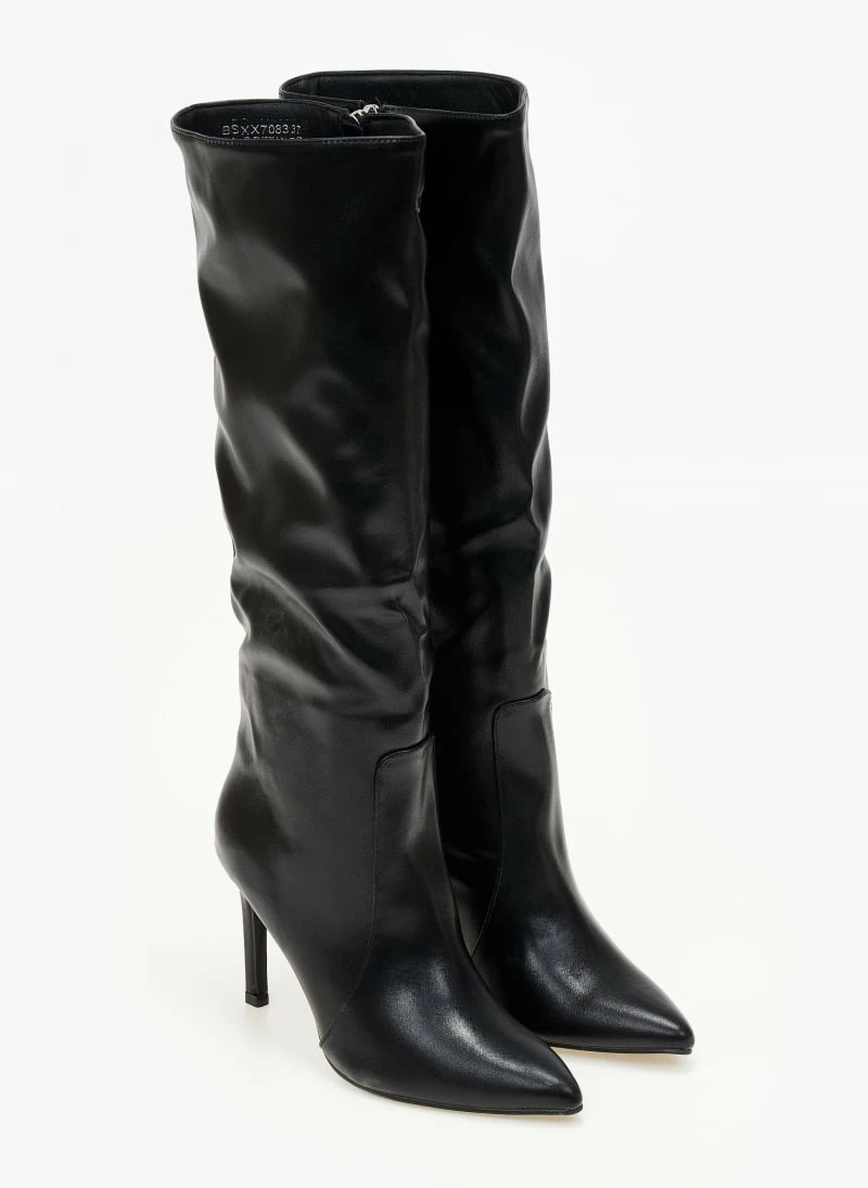 Πολύ καλή προσφορά 🎉 The Fashion Project Μπότες μυτερές με λεπτό τακούνι - Μαύρο 😉 8 Πολύ καλή προσφορά 🎉 The Fashion Project Μπότες μυτερές με λεπτό τακούνι - Μαύρο 😉 - Image 6