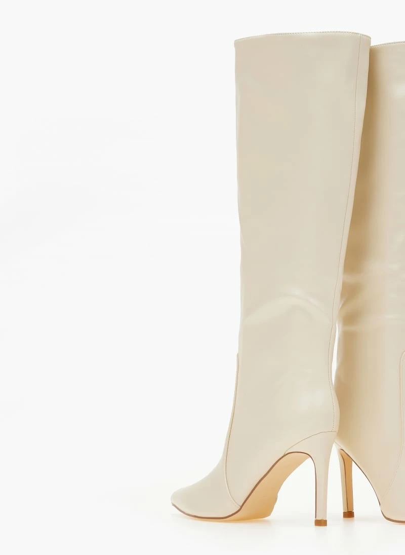 Η καλύτερη συμφωνία 👏 The Fashion Project Μπότες μυτερές με λεπτό τακούνι - Μπεζ 🥰 7 Η καλύτερη συμφωνία 👏 The Fashion Project Μπότες μυτερές με λεπτό τακούνι - Μπεζ 🥰 - Image 5