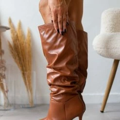 ΧΟΝΔΡΙΚΟ ΕΜΠΟΡΙΟ ❤️ The Fashion Project Μπότες μυτερές με σούρες - Ταμπά 😍 12 ΧΟΝΔΡΙΚΟ ΕΜΠΟΡΙΟ ❤️ The Fashion Project Μπότες μυτερές με σούρες - Ταμπά 😍 -Sneakers Κατάστημα mpotes muteres me soures 96187 bc5w