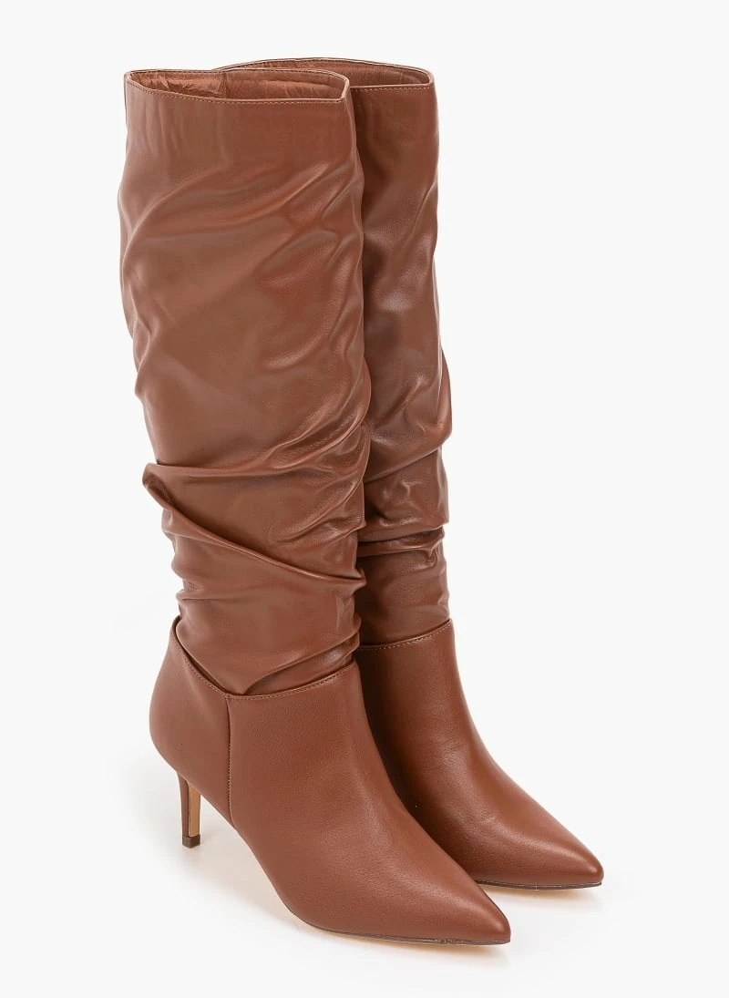 ΧΟΝΔΡΙΚΟ ΕΜΠΟΡΙΟ ❤️ The Fashion Project Μπότες μυτερές με σούρες - Ταμπά 😍 8 ΧΟΝΔΡΙΚΟ ΕΜΠΟΡΙΟ ❤️ The Fashion Project Μπότες μυτερές με σούρες - Ταμπά 😍 - Image 6