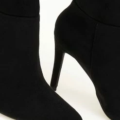 Νέος ⭐ The Fashion Project Μπότες μυτερές Suede με λεπτό τακούνι - Μαύρο 🛒 13 Νέος ⭐ The Fashion Project Μπότες μυτερές Suede με λεπτό τακούνι - Μαύρο 🛒 -Sneakers Κατάστημα mpotes muteres suede me lepto takouni 107269 ef5e