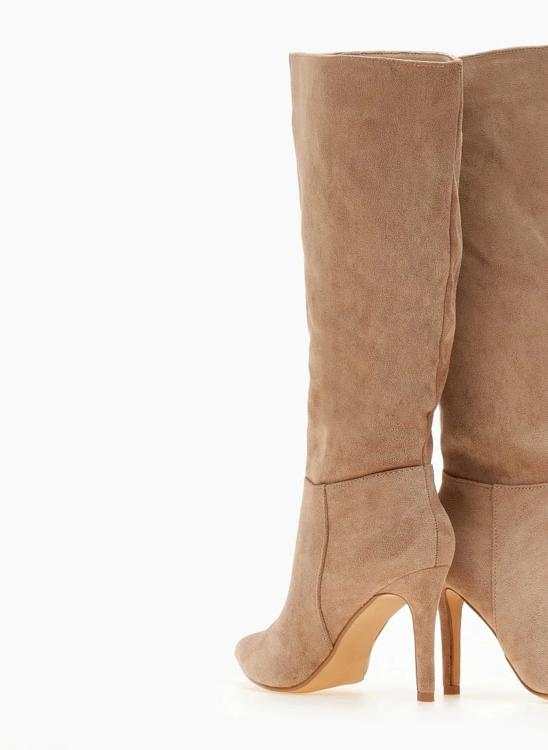 Πολύ καλή προσφορά 🥰 The Fashion Project Μπότες μυτερές Suede με λεπτό τακούνι - Πούρο 😀 7 Πολύ καλή προσφορά 🥰 The Fashion Project Μπότες μυτερές Suede με λεπτό τακούνι - Πούρο 😀 - Image 5