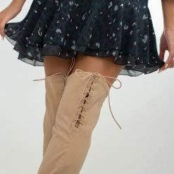 Καλύτερες κριτικές για ❤️ The Fashion Project Μπότες πάνω από το γόνατο με ελαστική γάμπα - Μπεζ 🛒 -Sneakers Κατάστημα mpotes panw apo to gonato me elastiki gampa 107083 18cc