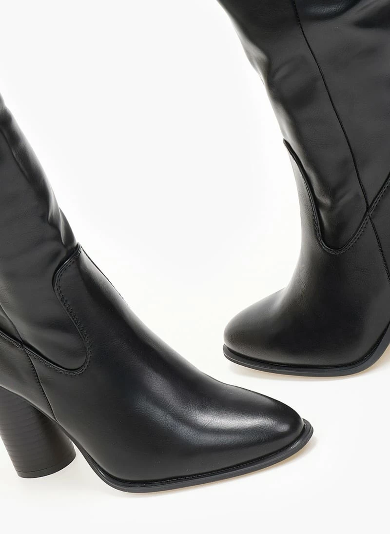 Καλύτερες κριτικές για 🔥 The Fashion Project Μπότες πάνω από το γόνατο με ξύλινο τακούνι - Μαύρο 🌟 7 Καλύτερες κριτικές για 🔥 The Fashion Project Μπότες πάνω από το γόνατο με ξύλινο τακούνι - Μαύρο 🌟 - Image 5