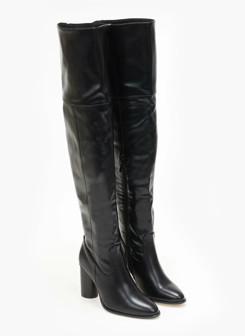 Καλύτερες κριτικές για 🔥 The Fashion Project Μπότες πάνω από το γόνατο με ξύλινο τακούνι - Μαύρο 🌟 5 Καλύτερες κριτικές για 🔥 The Fashion Project Μπότες πάνω από το γόνατο με ξύλινο τακούνι - Μαύρο 🌟 - Image 3