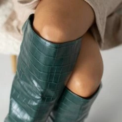 Αγορά ✨ The Fashion Project Μπότες με Pattern - Πράσινο 🤩 -Sneakers Κατάστημα mpotes panw apo to gonato me pattern 109059 kkwy