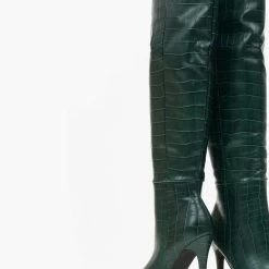 Αγορά ✨ The Fashion Project Μπότες με Pattern - Πράσινο 🤩 -Sneakers Κατάστημα mpotes panw apo to gonato me pattern 109059 ruxs