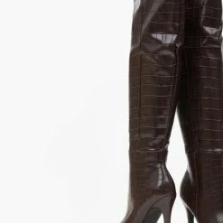 Συμφωνίες 🥰 The Fashion Project Μπότες με Pattern - Καφέ 💯 -Sneakers Κατάστημα mpotes panw apo to gonato me pattern 109060 gbs3