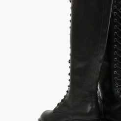 Εξοδος 😍 The Fashion Project Μπότες με κορδόνια - Μαύρο 😀 -Sneakers Κατάστημα mpotes psiles me kordonia 107249 7hdl