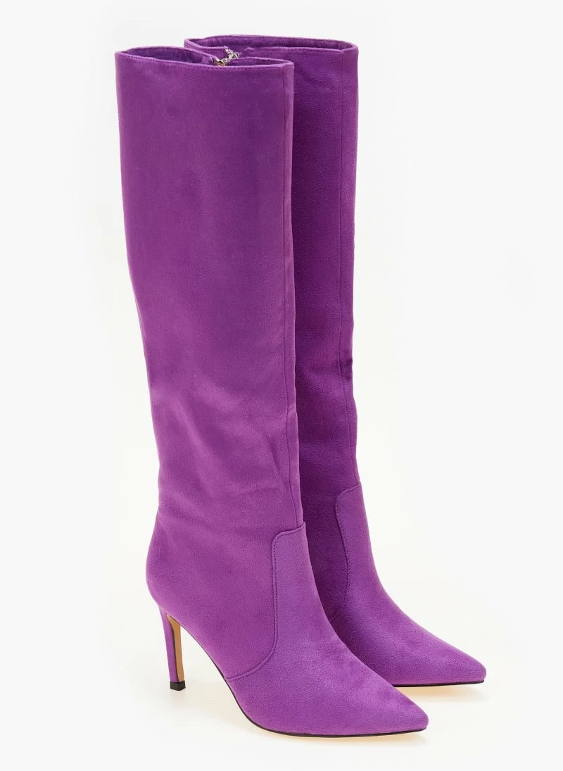 Flash Sale 🧨 The Fashion Project Μπότες Suede με λεπτό τακούνι - Μωβ 🎉 4 Flash Sale 🧨 The Fashion Project Μπότες Suede με λεπτό τακούνι - Μωβ 🎉 - Image 2