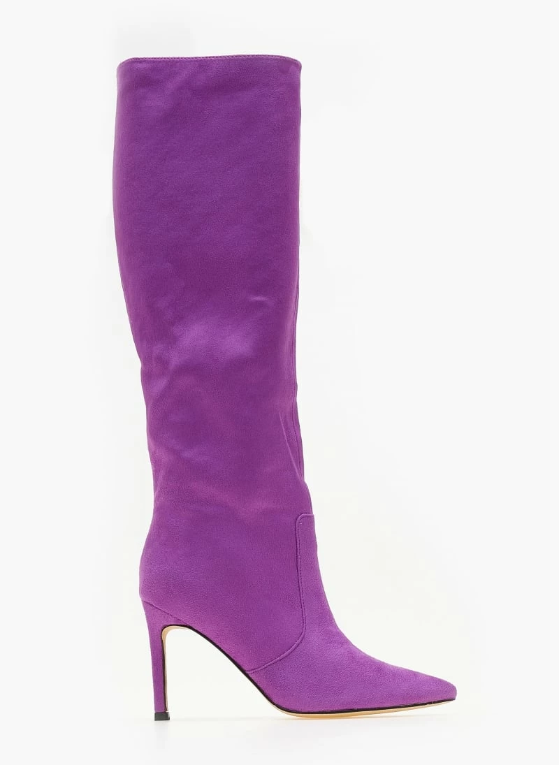 Flash Sale 🧨 The Fashion Project Μπότες Suede με λεπτό τακούνι - Μωβ 🎉 8 Flash Sale 🧨 The Fashion Project Μπότες Suede με λεπτό τακούνι - Μωβ 🎉 - Image 6