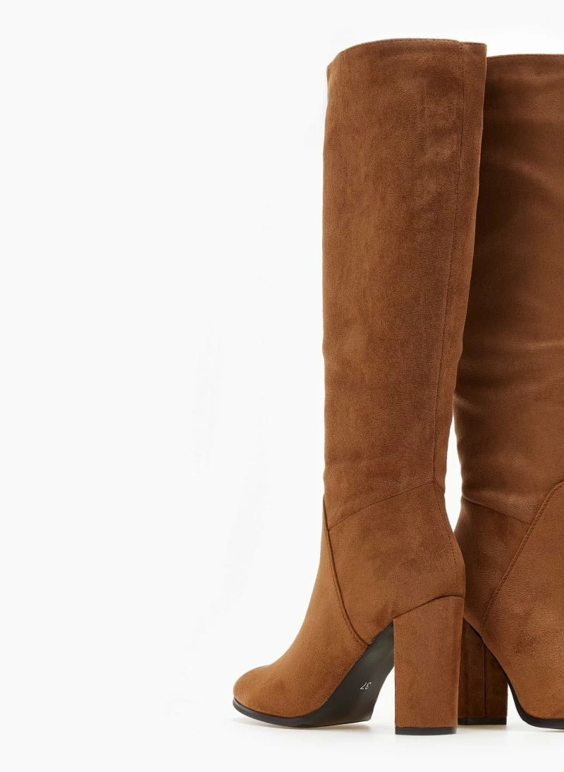 Ολοκαίνουργιο ⌛ The Fashion Project Μπότες Suede με ραφές - Κάμελ 🎁 8 Ολοκαίνουργιο ⌛ The Fashion Project Μπότες Suede με ραφές - Κάμελ 🎁 - Image 6