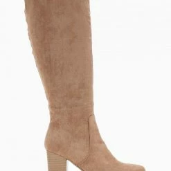 Συμφωνίες ❤️ The Fashion Project Μπότες Suede με τρακτερωτή σόλα - Μπεζ 🔔 -Sneakers Κατάστημα mpotes suede me trakterwti sola 108214 bkwm