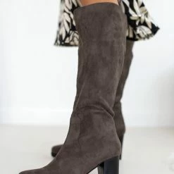 Εκπτωση 🌟 The Fashion Project Μπότες Suede με τρακτερωτή σόλα - Λαδί 👍 -Sneakers Κατάστημα mpotes suede me trakterwti sola 108215 nhsz