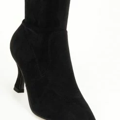 Το φθηνότερο 🤩 The Fashion Project Μπότες πάνω από το γόνατο Suede - Μαύρο 🎉 9 Το φθηνότερο 🤩 The Fashion Project Μπότες πάνω από το γόνατο Suede - Μαύρο 🎉 -Sneakers Κατάστημα mpotes suede panw apo to gonato me xamilo takouni 106368 n7gv