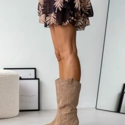 Εξοδος ✔️ The Fashion Project Μπότες Western με οβάλ τελείωμα - Πούρο 👍 -Sneakers Κατάστημα mpotes western me oval teleiwma 107092 ekow