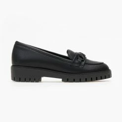 Best Pirce 🎁 Loafers με αλυσίδα Tfp - Μαύρο 🛒