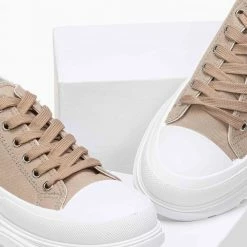 Το φθηνότερο 🤩 The Fashion Project 👟 Sneakers πάνινα με ιδιαίτερη σόλα - Πούρο 😍 -Sneakers Κατάστημα panina sneakers idiaiteri sola 87912 cim2